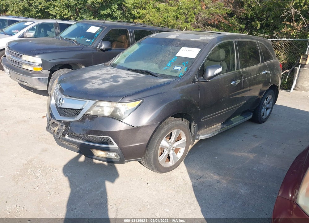 2011 ACURA MDX TECHNOLOGY PACKAGE VIN: 2HNYD2H63BH500903