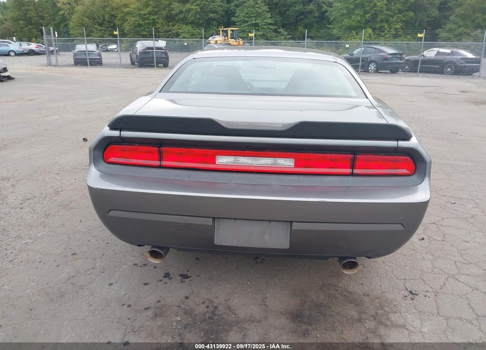 2012 DODGE CHALLENGER VIN: 2C3CDYAG7CH235799