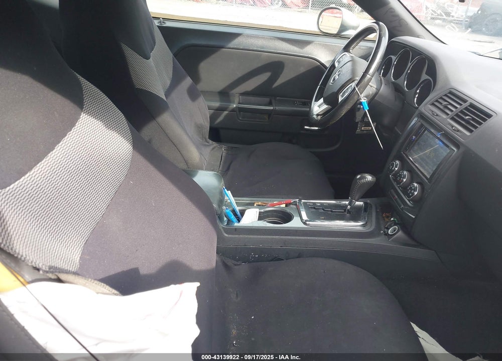 2012 DODGE CHALLENGER VIN: 2C3CDYAG7CH235799