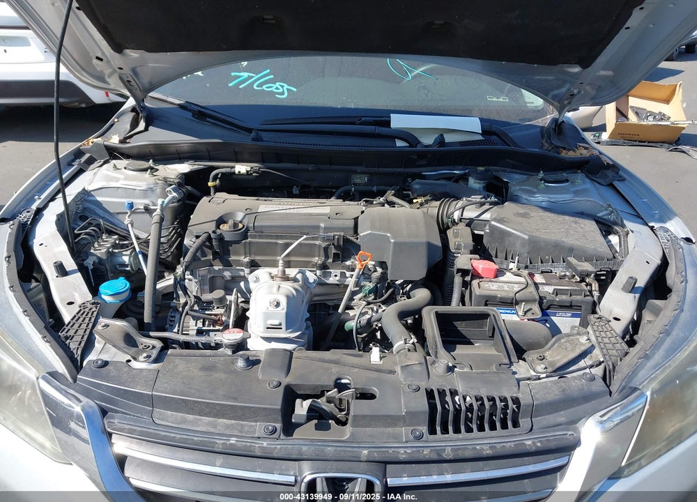 2013 HONDA ACCORD LX VIN: 1HGCR2F36DA257584