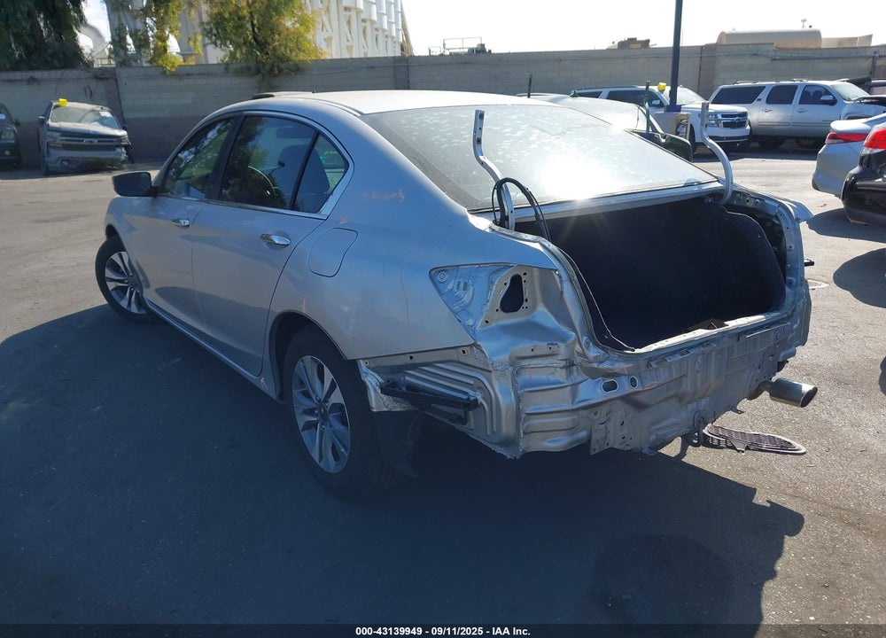 2013 HONDA ACCORD LX VIN: 1HGCR2F36DA257584