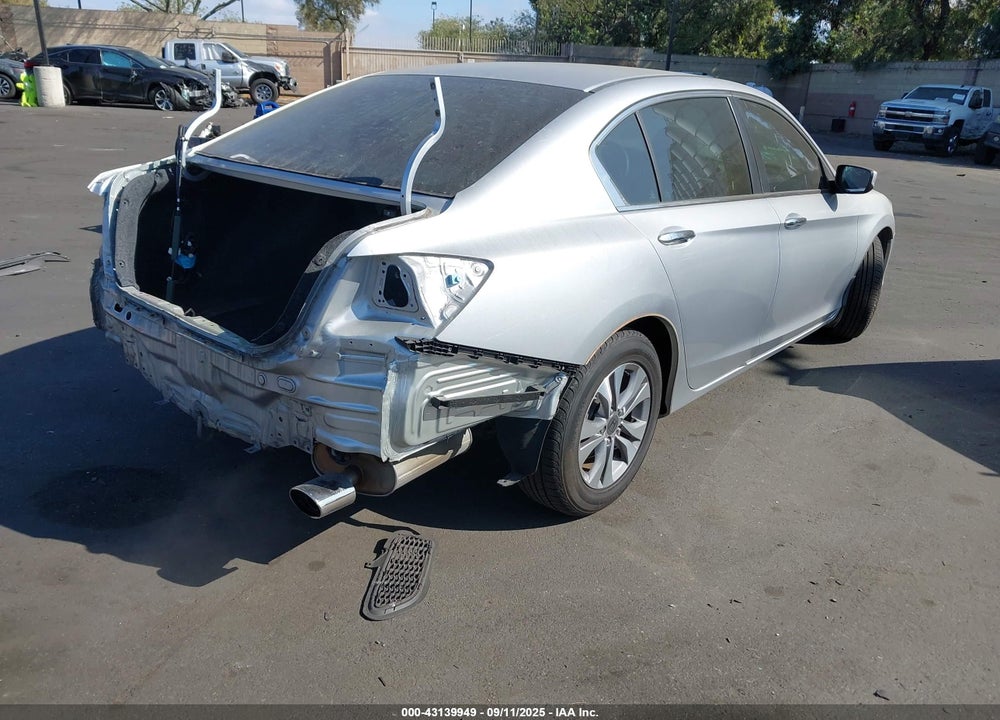 2013 HONDA ACCORD LX VIN: 1HGCR2F36DA257584