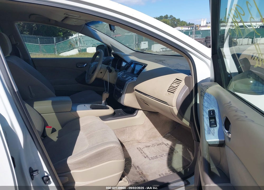 2012 NISSAN MURANO VIN: JN8AZ1MW0CW223434