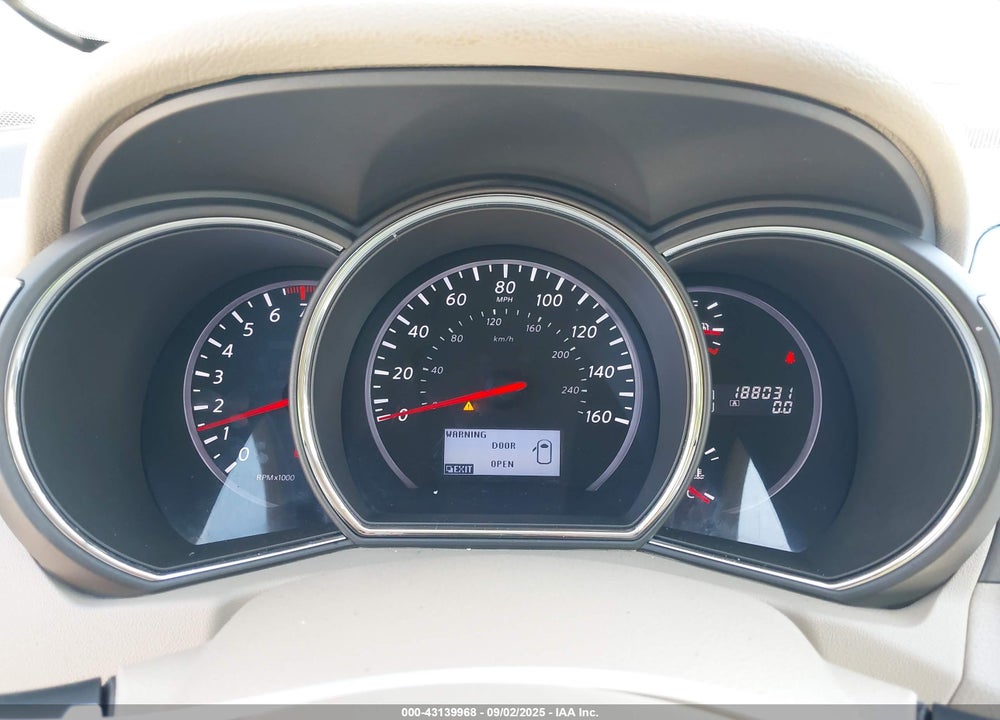 2012 NISSAN MURANO VIN: JN8AZ1MW0CW223434
