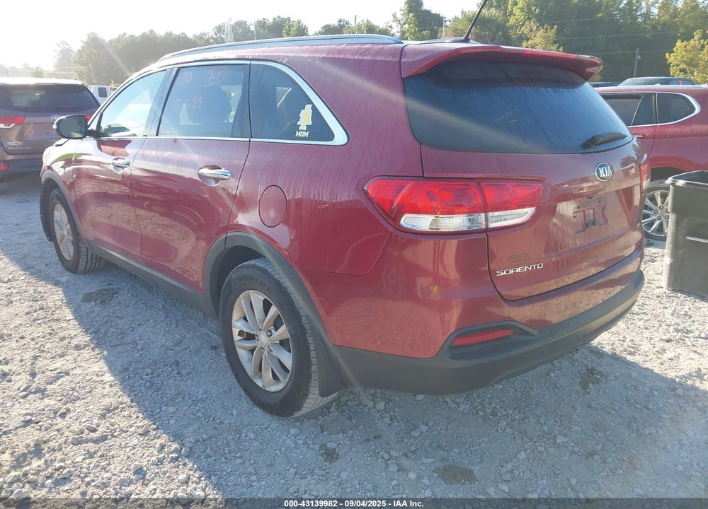 2017 KIA SORENTO VIN: 5XYPG4A39HG194561