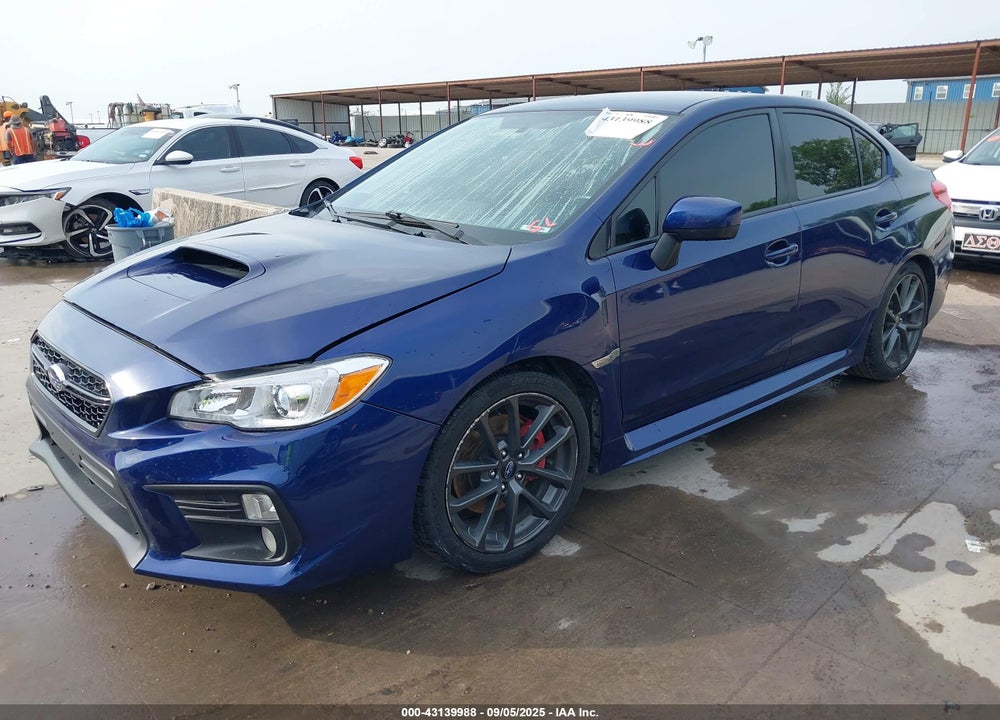 2018 SUBARU WRX VIN: JF1VA1B68J9838645
