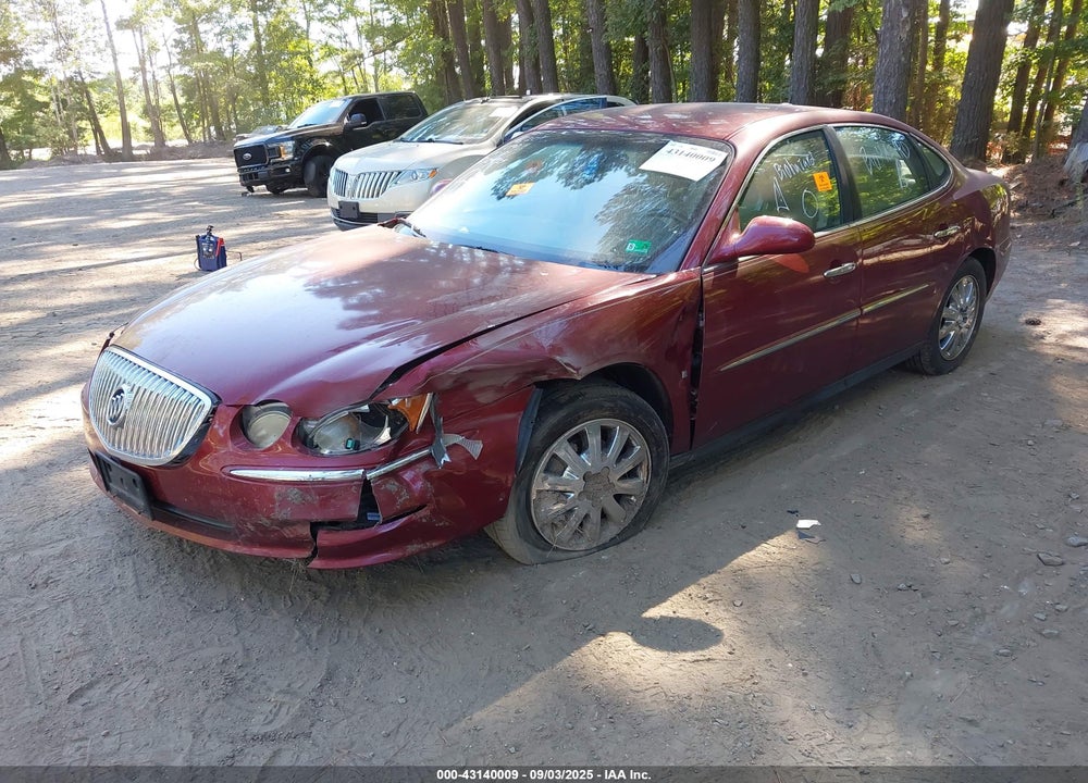 2008 BUICK LACROSSE CX VIN: 2G4WC582381354742