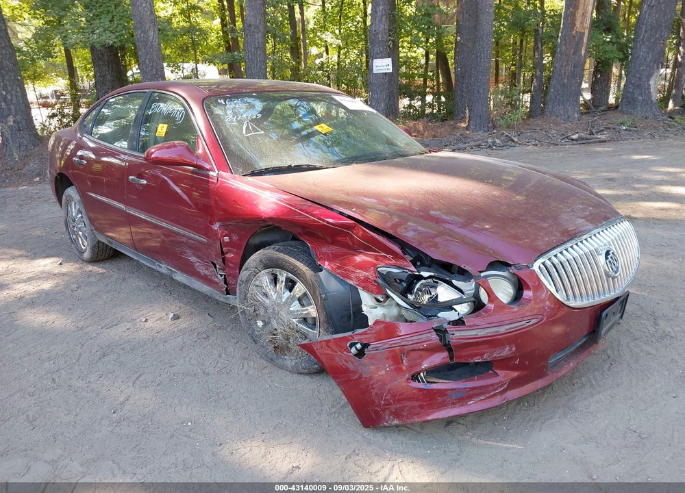 2008 BUICK LACROSSE CX VIN: 2G4WC582381354742