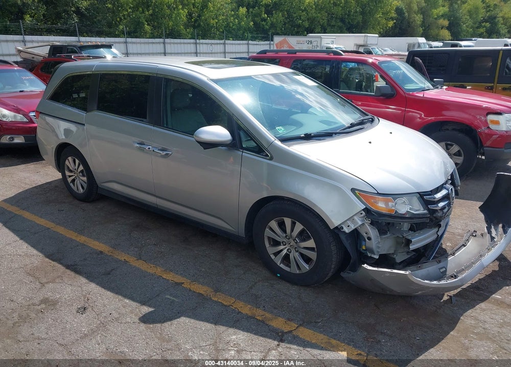 2015 HONDA ODYSSEY EX-L VIN: 5FNRL5H6XFB101559