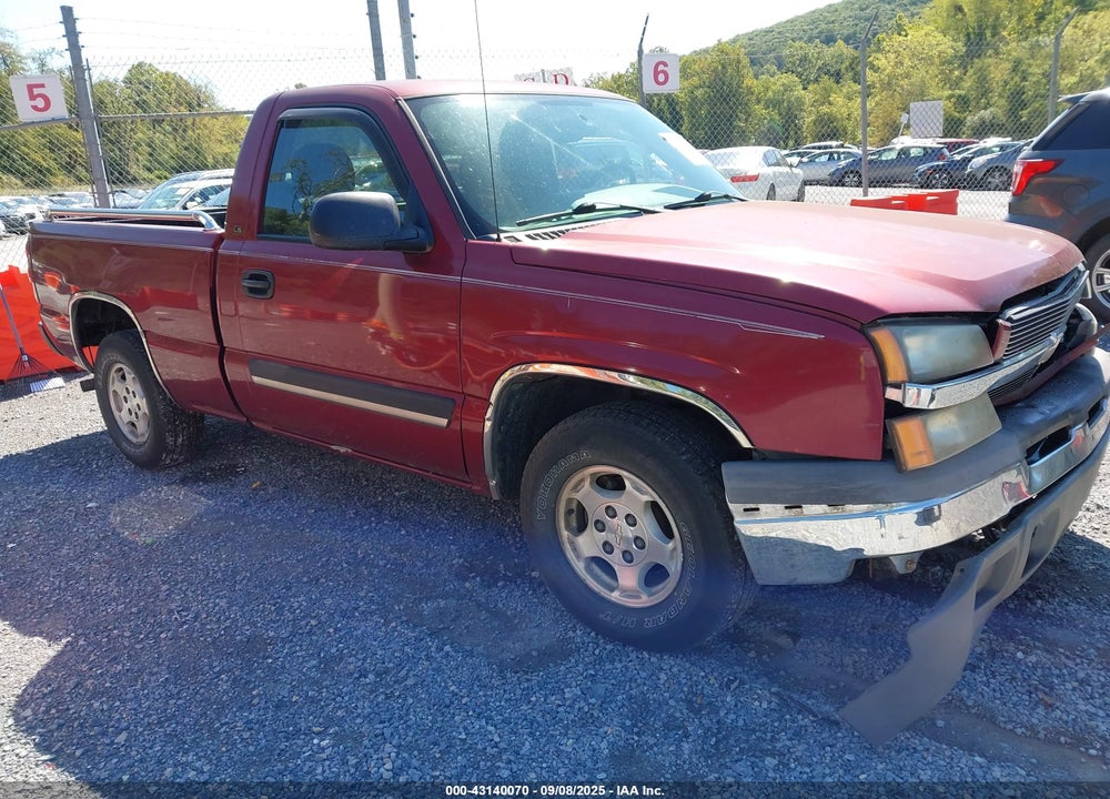 2004 CHEVROLET SILVERADO 1500 LS VIN: 1GCEC14T84Z272062