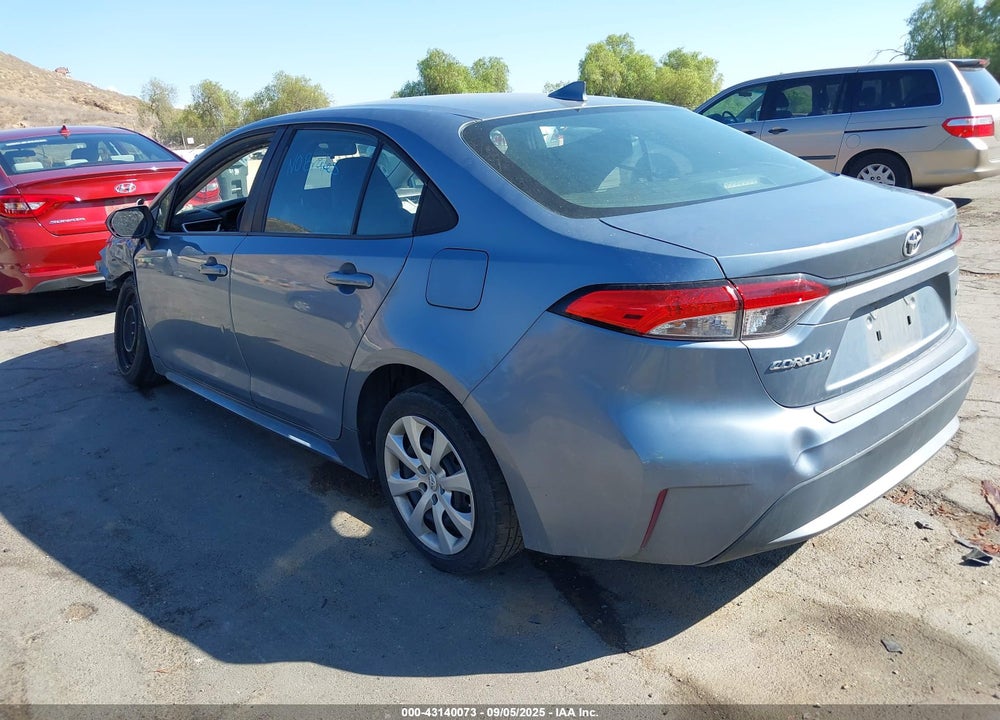 2021 TOYOTA COROLLA LE VIN: 5YFEPMAE3MP161294