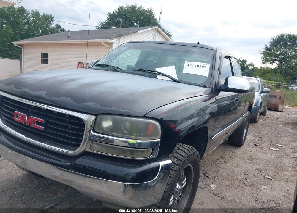 2002 GMC SIERRA 1500 SLE VIN: 2GTEK19T121221780