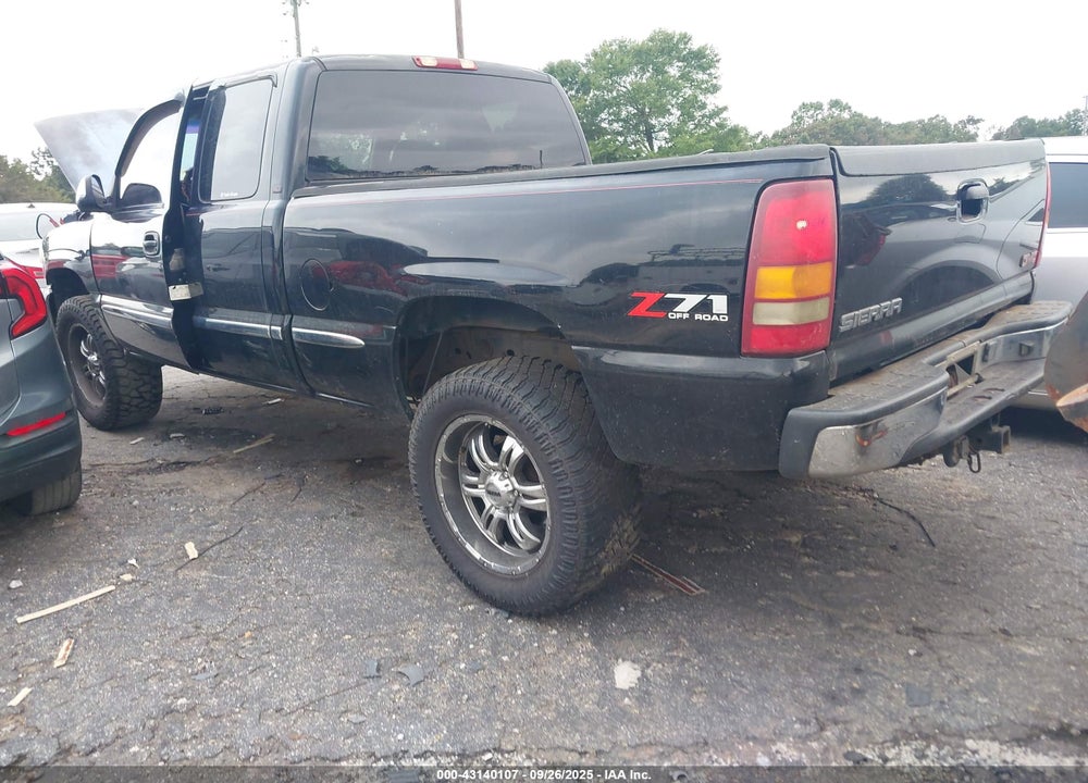 2002 GMC SIERRA 1500 SLE VIN: 2GTEK19T121221780