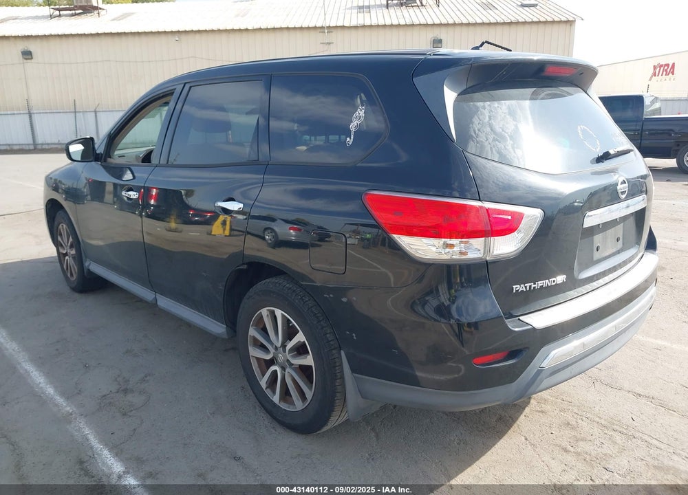 2013 NISSAN PATHFINDER S VIN: 5N1AR2MN5DC662488