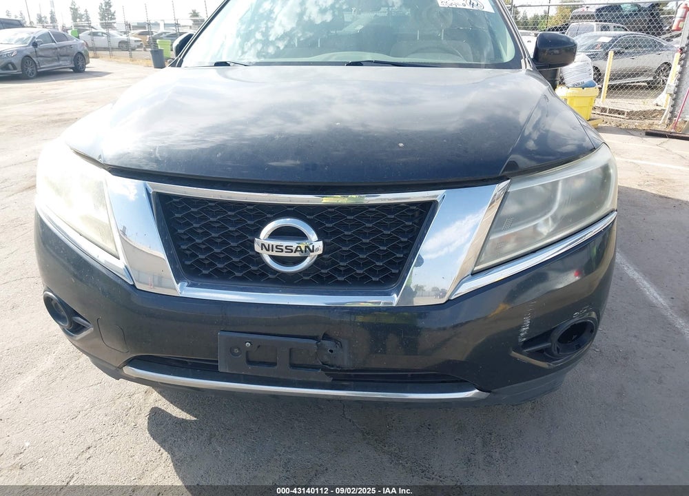 2013 NISSAN PATHFINDER S VIN: 5N1AR2MN5DC662488
