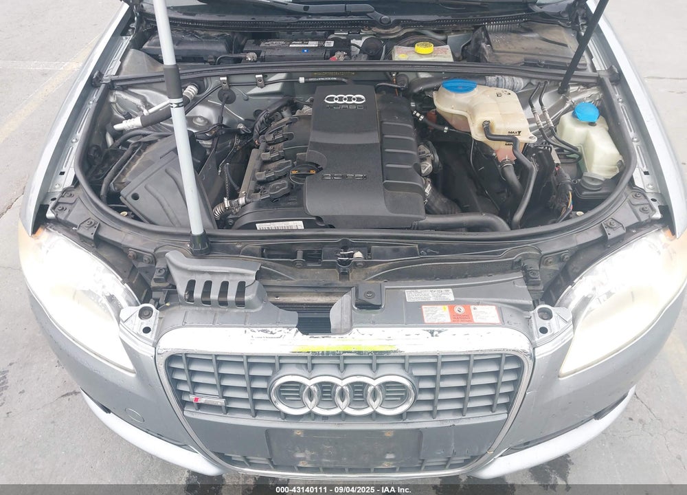 2008 AUDI A4 VIN: WAUDF78E08A121171