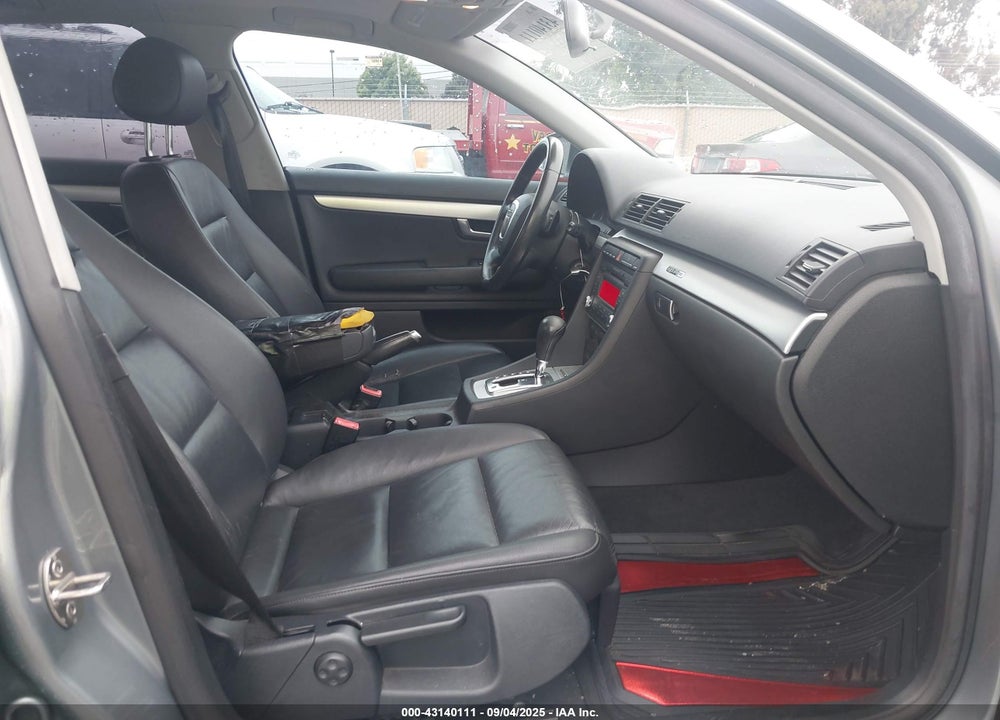2008 AUDI A4 VIN: WAUDF78E08A121171