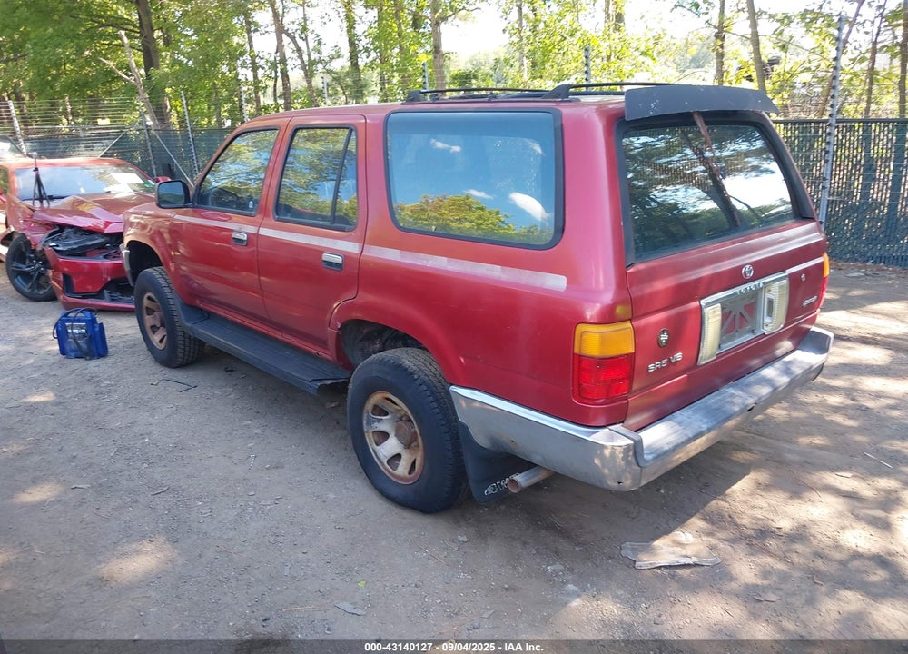 1992 TOYOTA 4RUNNER VIN: JT3VN39W8N0081907