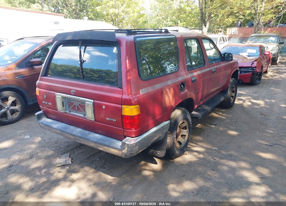 1992 TOYOTA 4RUNNER VIN: JT3VN39W8N0081907