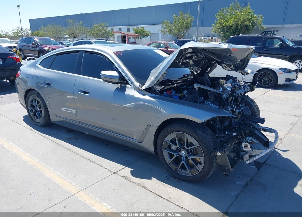 2025 BMW I4 EDRIVE40 VIN: WBY23HD0XSFU24423