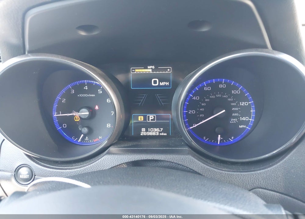 2016 SUBARU OUTBACK VIN: 4S4BSAFC1G3224747