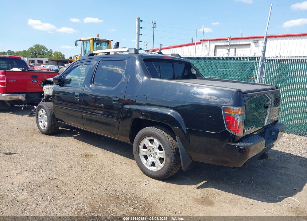 2008 HONDA RIDGELINE RTL VIN: 2HJYK16588H539250