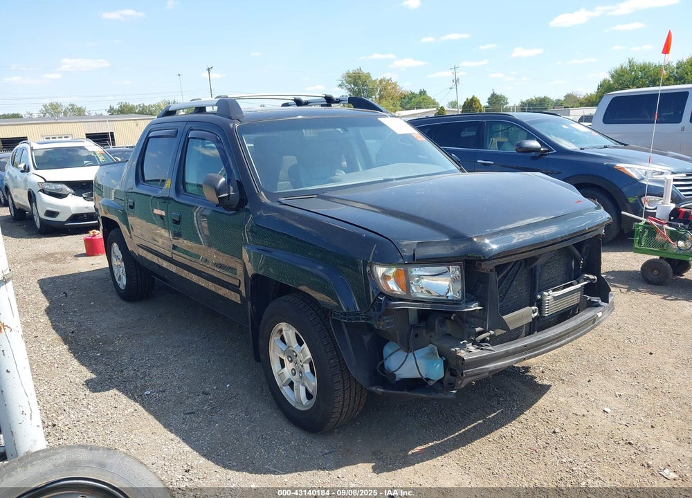2008 HONDA RIDGELINE RTL VIN: 2HJYK16588H539250