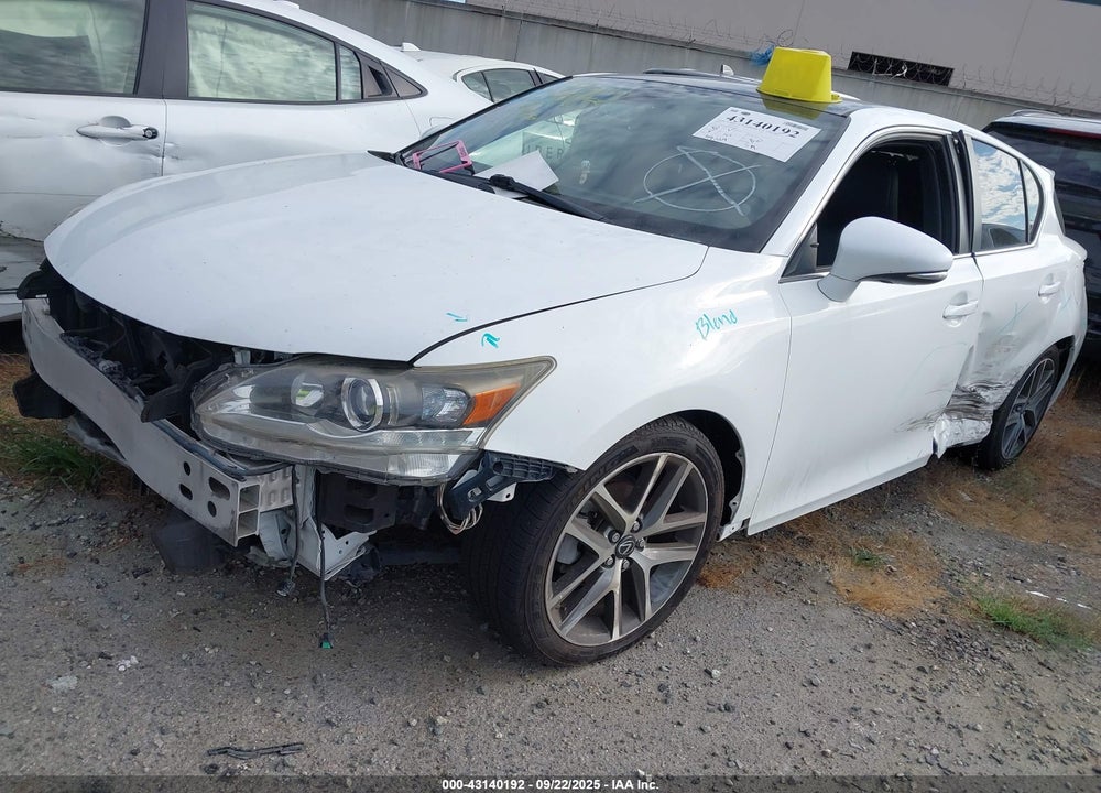 2017 LEXUS CT 200H VIN: JTHKD5BH8H2283405