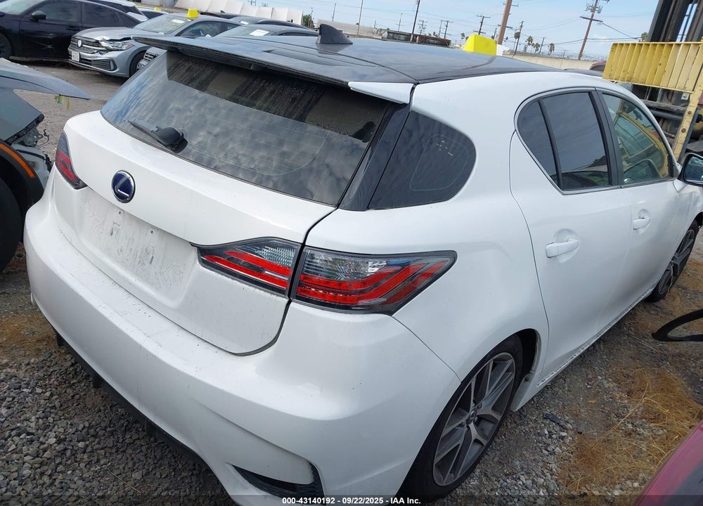 2017 LEXUS CT 200H VIN: JTHKD5BH8H2283405