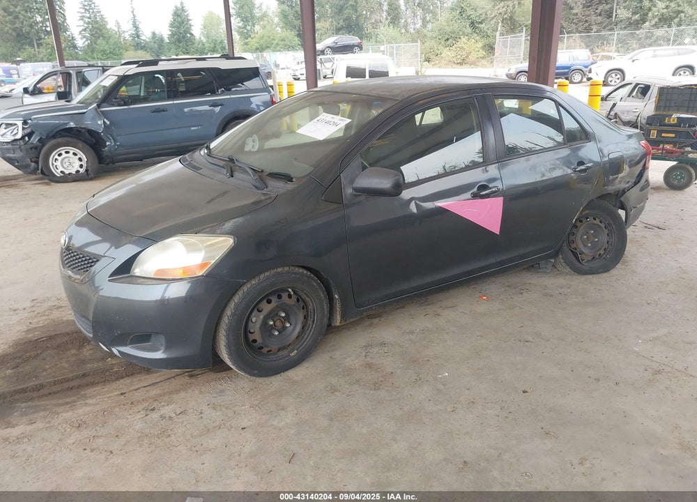 2010 TOYOTA YARIS VIN: JTDBT4K38A4063095