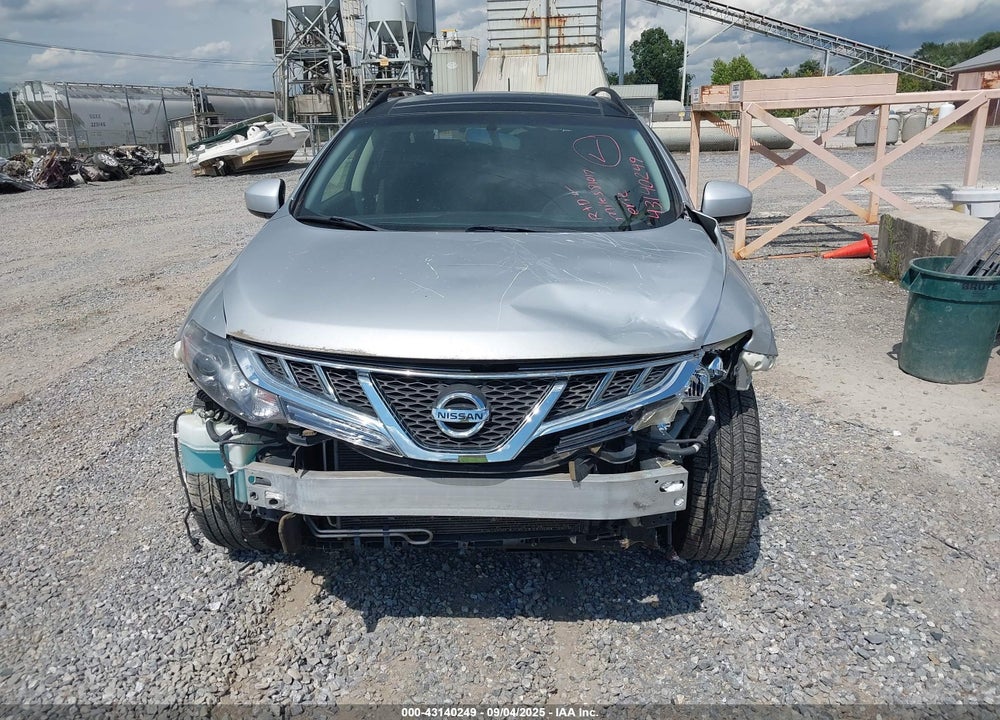 2012 NISSAN MURANO SV VIN: JN8AZ1MUXCW117118