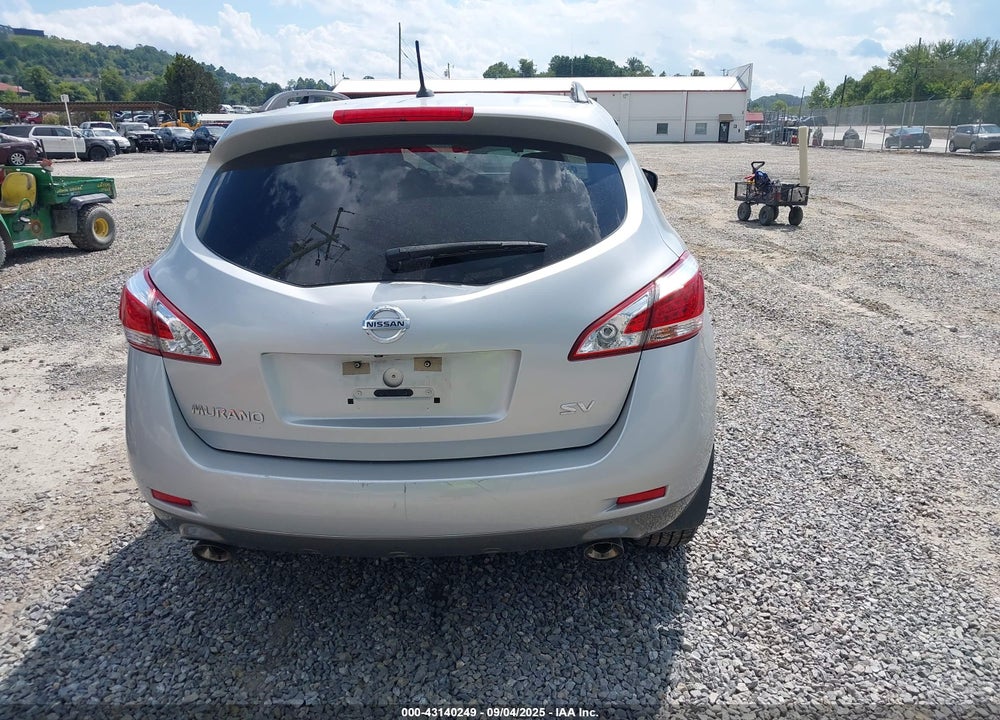 2012 NISSAN MURANO SV VIN: JN8AZ1MUXCW117118