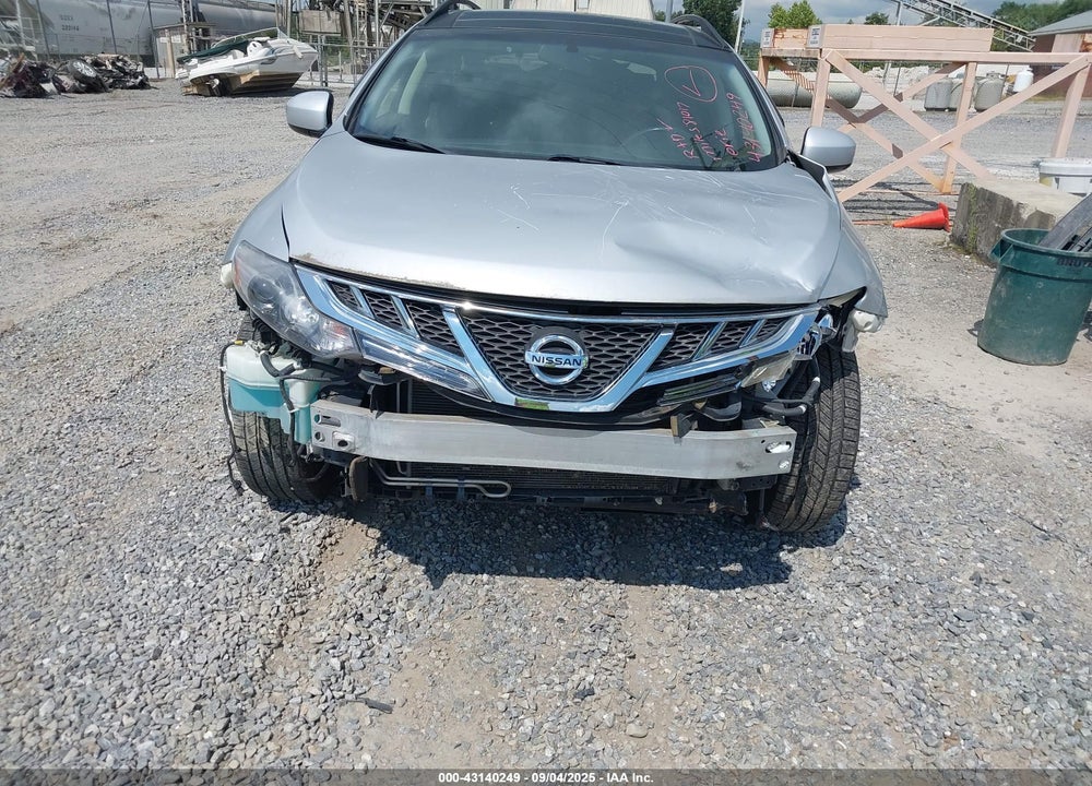 2012 NISSAN MURANO SV VIN: JN8AZ1MUXCW117118