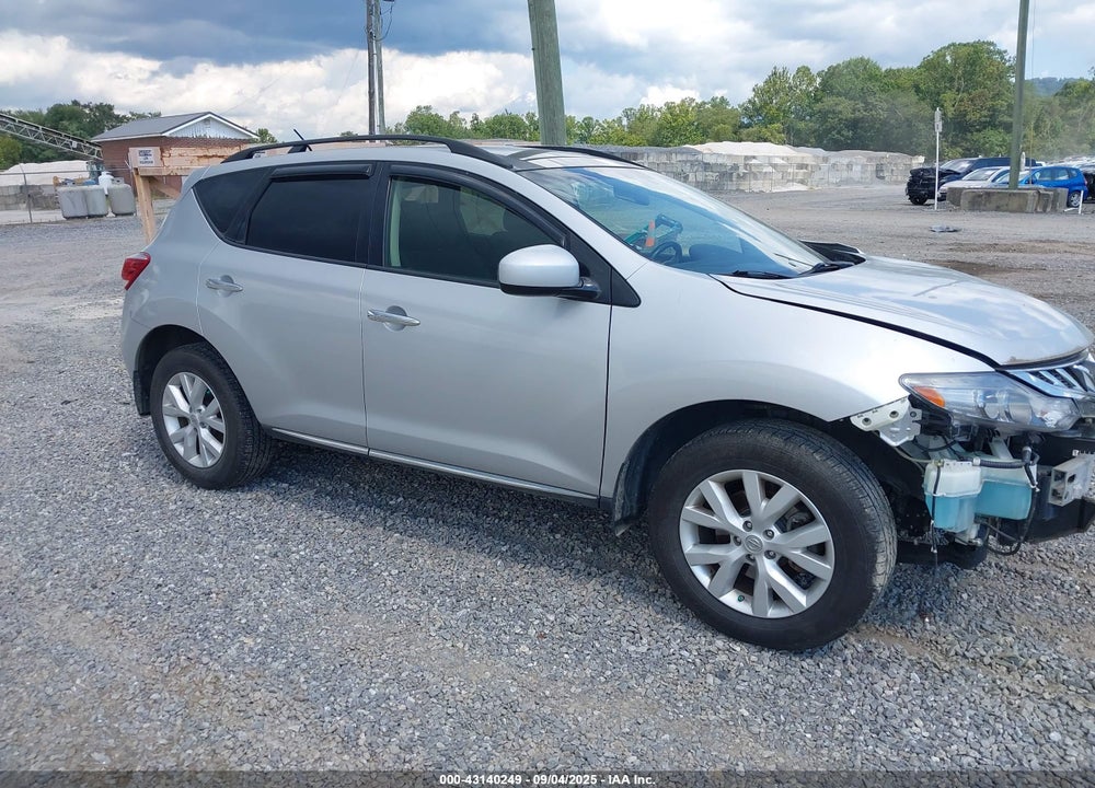 2012 NISSAN MURANO SV VIN: JN8AZ1MUXCW117118