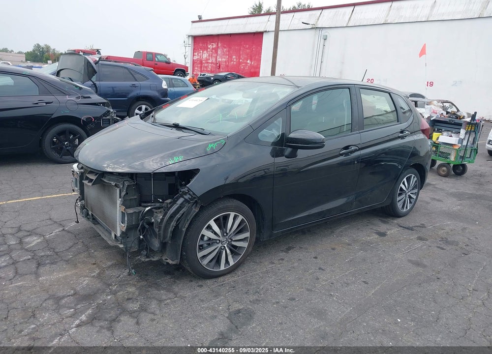 2017 HONDA FIT EX-L VIN: JHMGK5H81HS018795