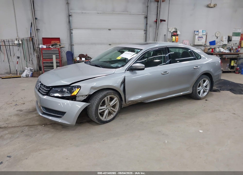 2014 VOLKSWAGEN PASSAT VIN: 1VWBN7A3XEC048474