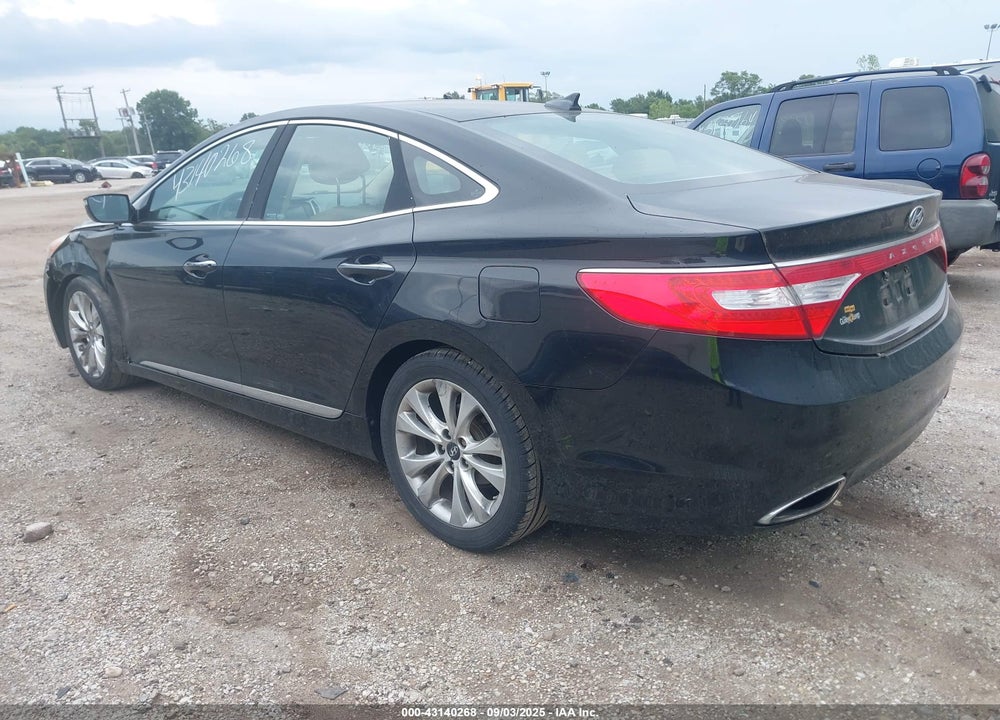 2012 HYUNDAI AZERA VIN: KMHFG4JG0CA138138