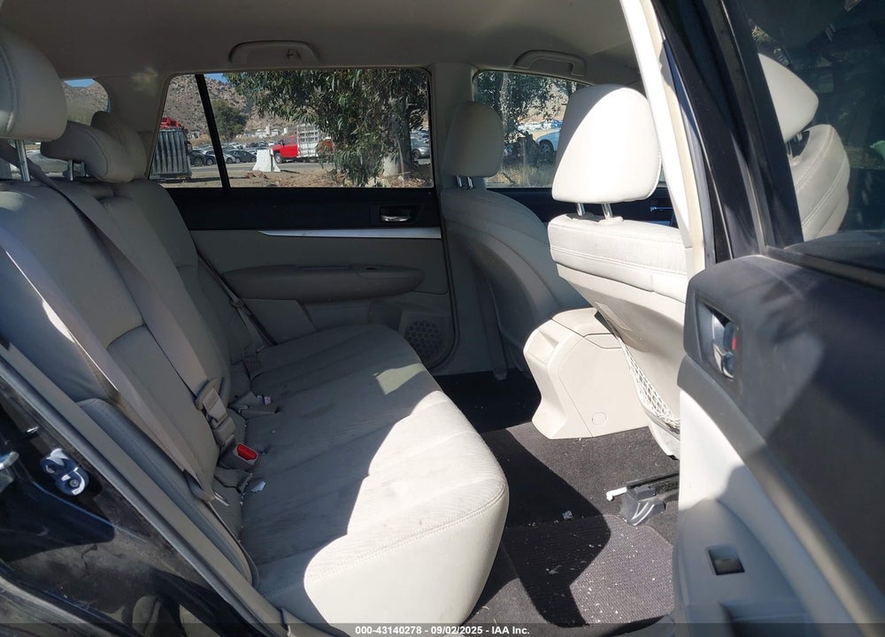 2011 SUBARU OUTBACK 2.5I PREMIUM VIN: 4S4BRBCC8B3426256