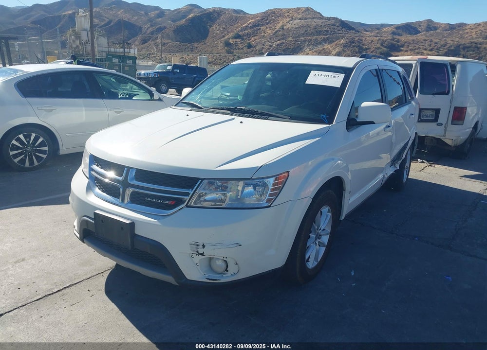 2014 DODGE JOURNEY SXT VIN: 3C4PDCBG3ET250714