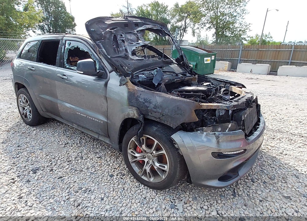 2012 JEEP GRAND CHEROKEE SRT8 VIN: 1C4RJFDJ0CC164703
