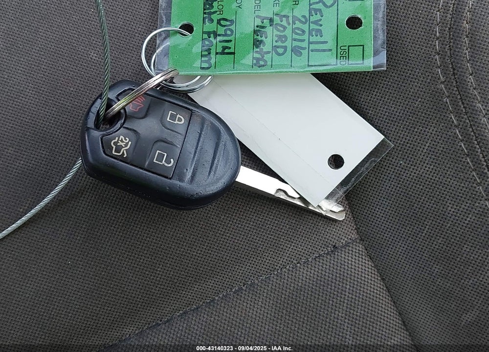 2016 FORD FIESTA VIN: 3FADP4BJ0GM144140