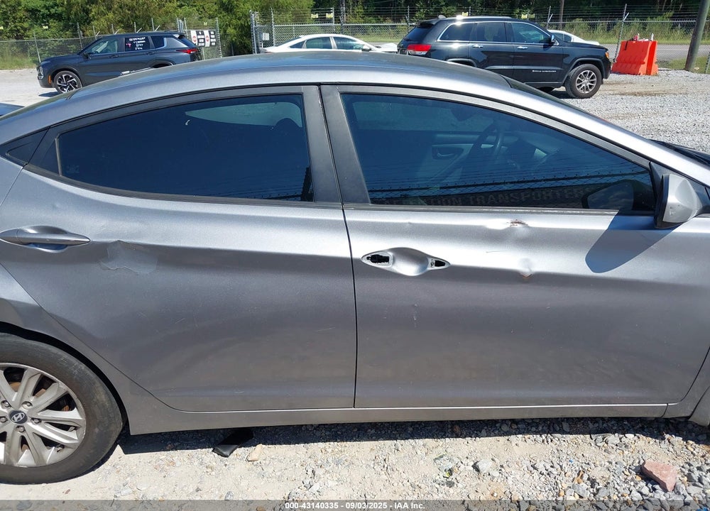 2014 HYUNDAI ELANTRA SE VIN: KMHDH4AE6EU202798