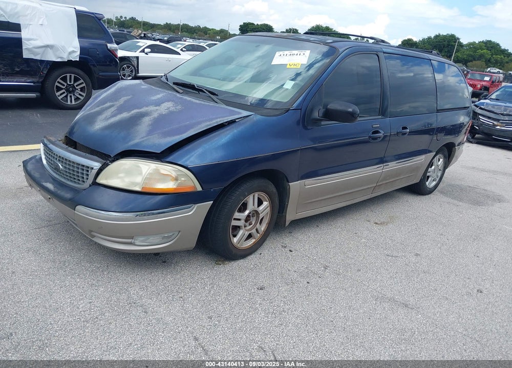 2002 FORD WINDSTAR SEL VIN: 2FMDA53452BB21887