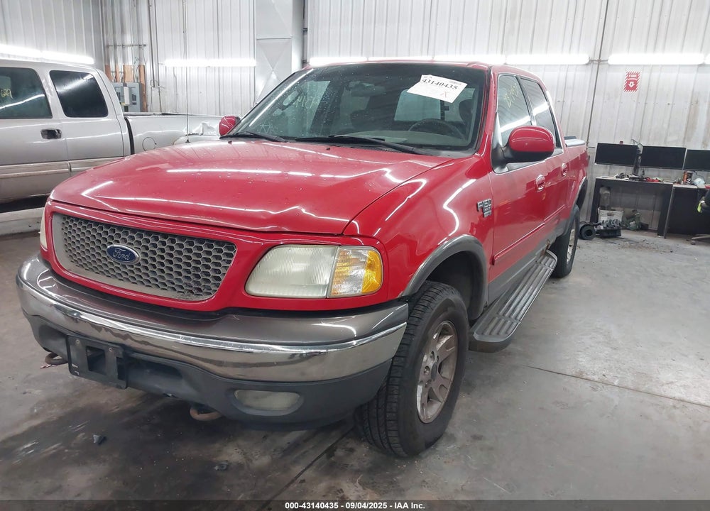 2002 FORD F-150 LARIAT/XLT VIN: 1FTRW08L52KD14559