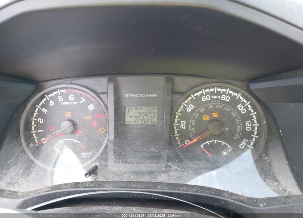 2017 TOYOTA TACOMA VIN: 5TFSX5EN7HX051522