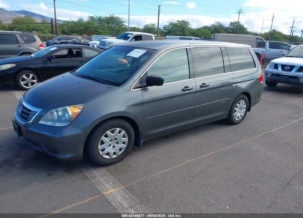 2008 HONDA ODYSSEY LX VIN: 5FNRL38238B050474