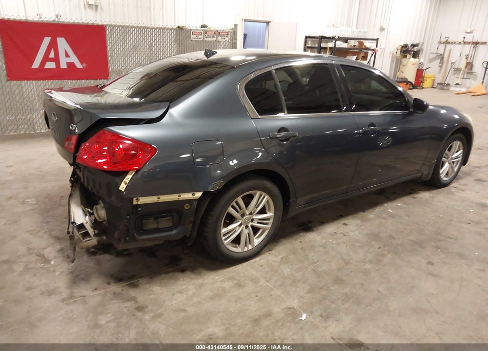 2011 INFINITI G37 VIN: JN1CV6AR9BM410339
