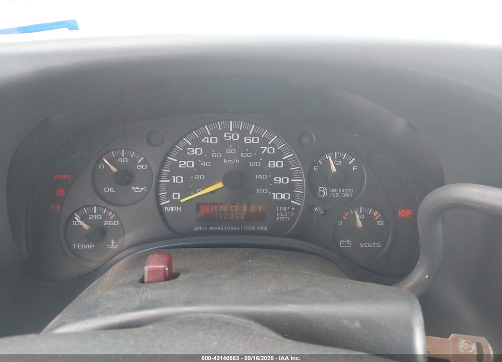 1997 CHEVROLET CHEVY VAN VIN: 1GCGG25R5V1069068