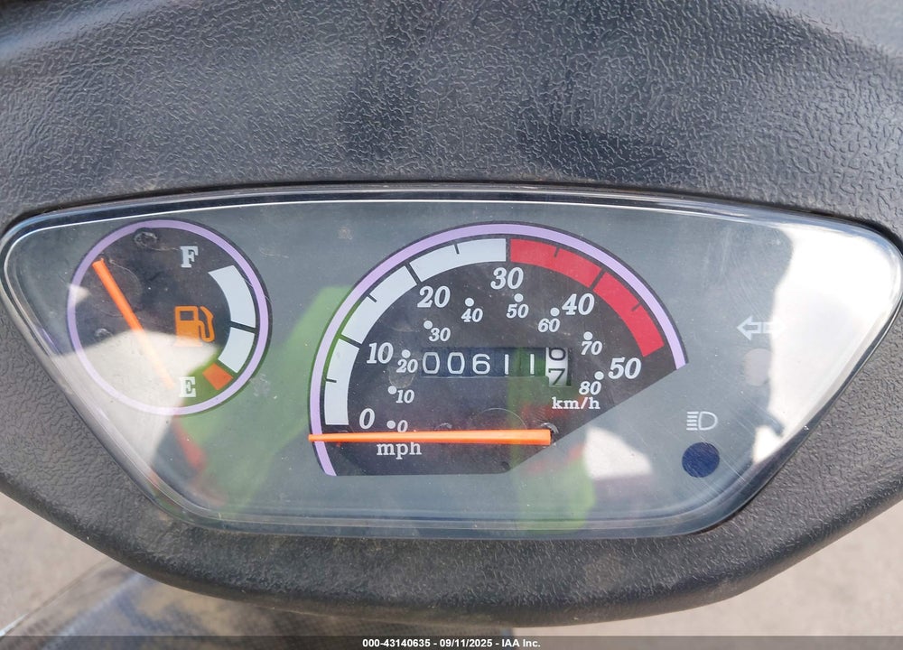 2025 ZNEN SCOOTER VIN: L5YACAPY8S1115237