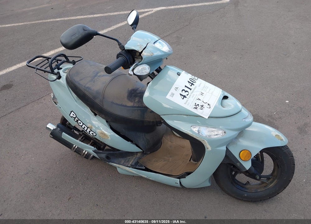 2025 ZNEN SCOOTER VIN: L5YACAPY8S1115237